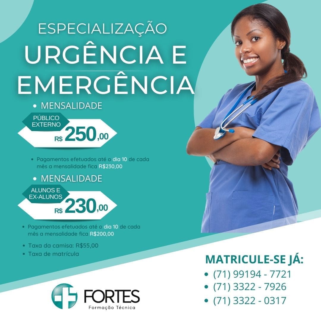 Especialização Urgência e Emergência